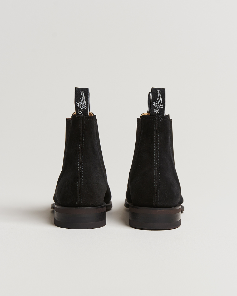 Herre | R.M.Williams Wentworth G Boot Black Suede | R.M.Williams | Wentworth G Boot Black Suede