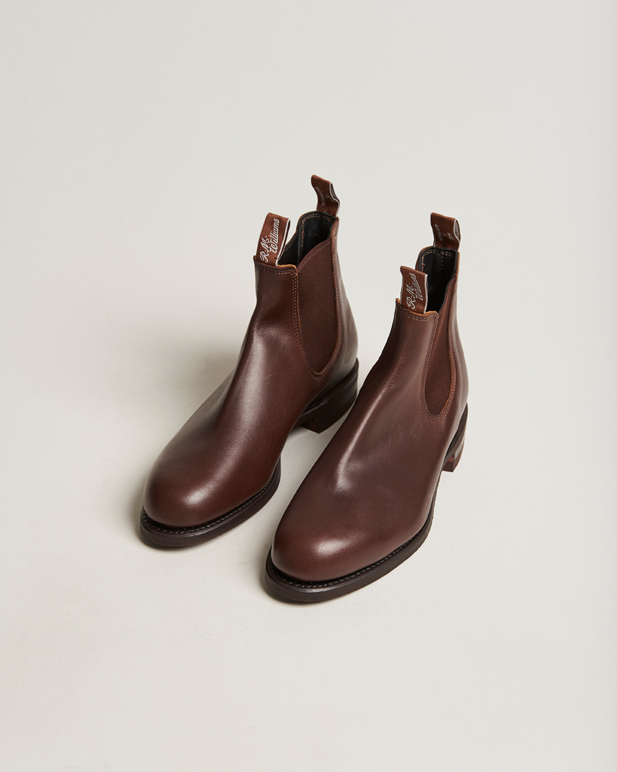 Herre | Sko i mokka | R.M.Williams | Wentworth G Boot Yearling Rum