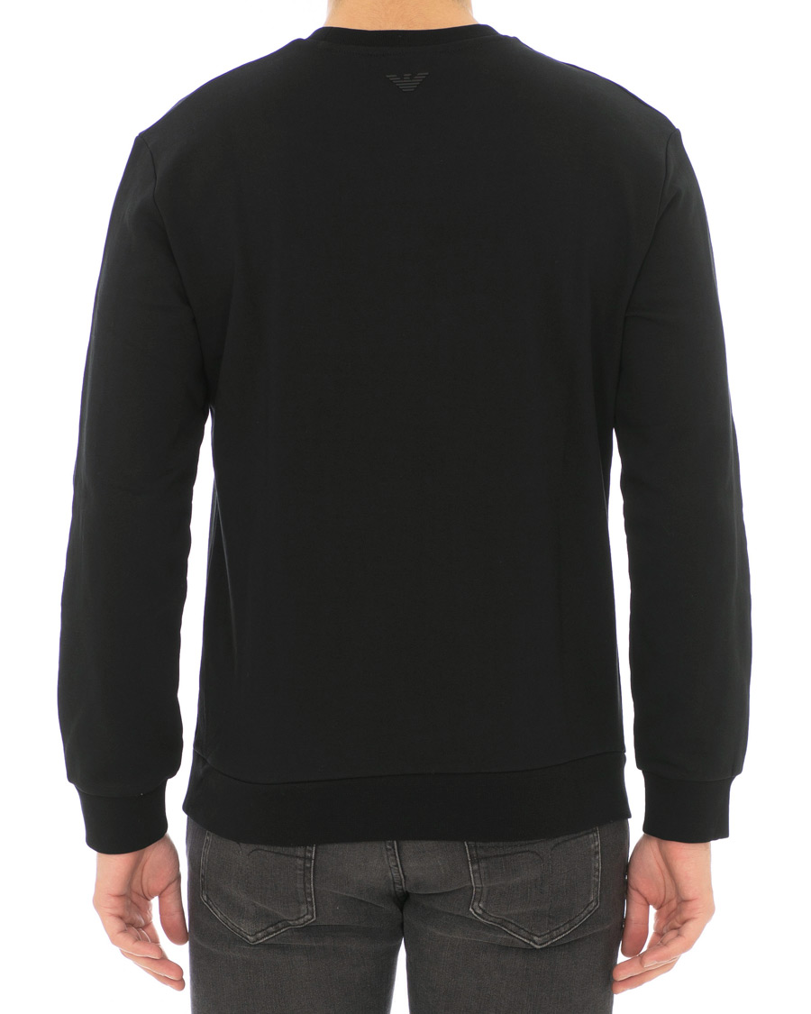 Herre | Gensere | Emporio Armani | Logo Crew Neck Sweatshirt Black