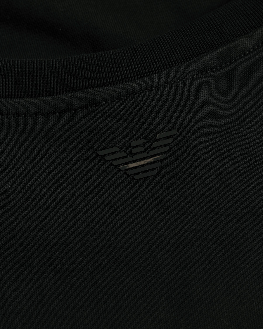 Herre | Gensere | Emporio Armani | Logo Crew Neck Sweatshirt Black