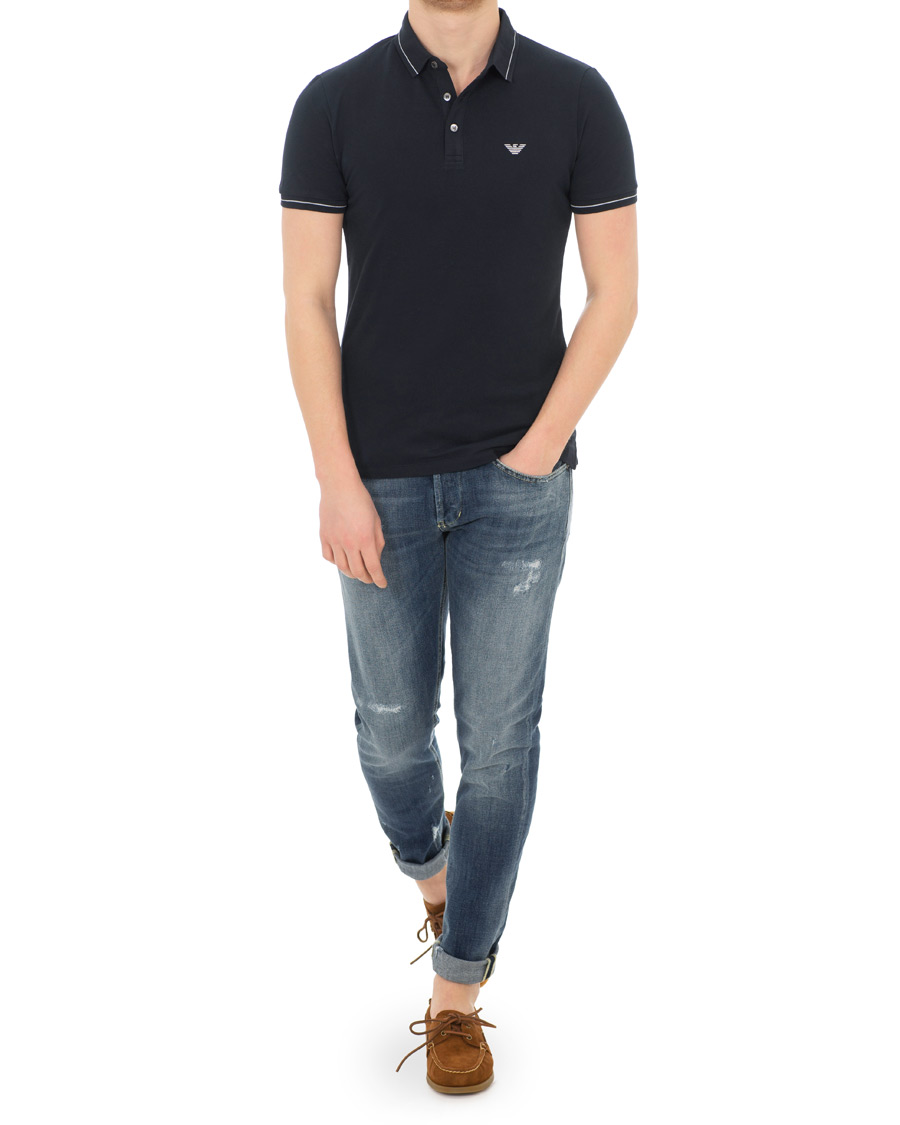 Herre | Pikéer | Emporio Armani | Logo Polo Navy