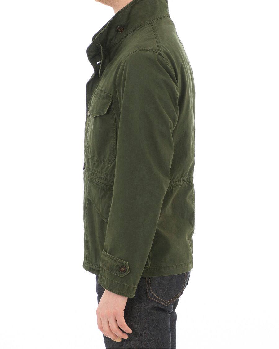Herre | Jakker | L.B.M. 1911 | Cotton Twill Field Jacket Military Green