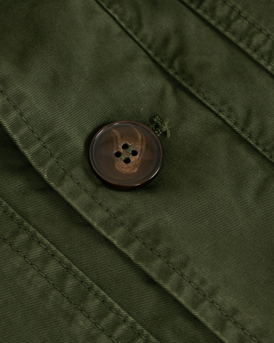 Herre | Jakker | L.B.M. 1911 | Cotton Twill Field Jacket Military Green