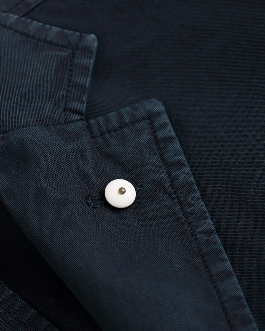 Herre | Dressjakker | L.B.M. 1911 | Cotton Safari Blazer Navy