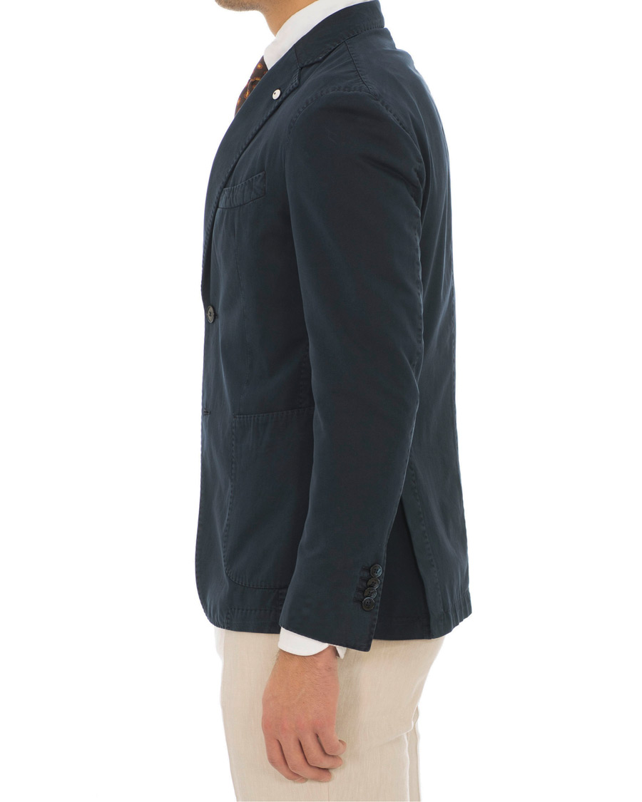 Herre | Dressjakker | L.B.M. 1911 | Jack Regular Fit Cotton Stretch Blazer Navy