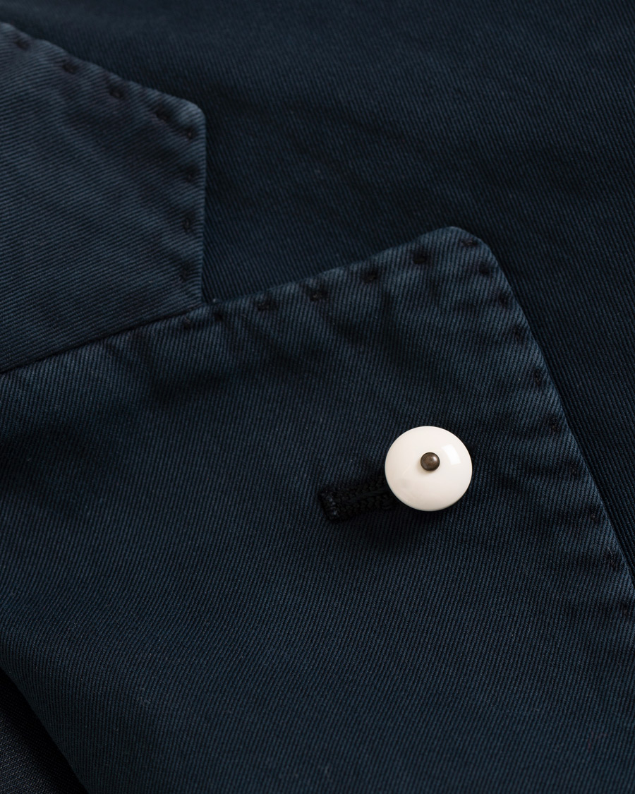 Herre | Dressjakker | L.B.M. 1911 | Jack Regular Fit Cotton Stretch Blazer Navy