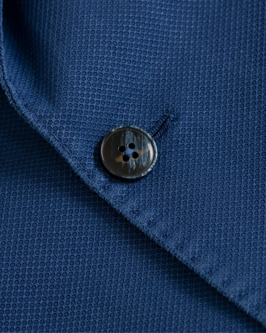 Herre | Dressjakker | L.B.M. 1911 | Jack Slim Fit Cotton Stretch Structured Blazer Dark Blue