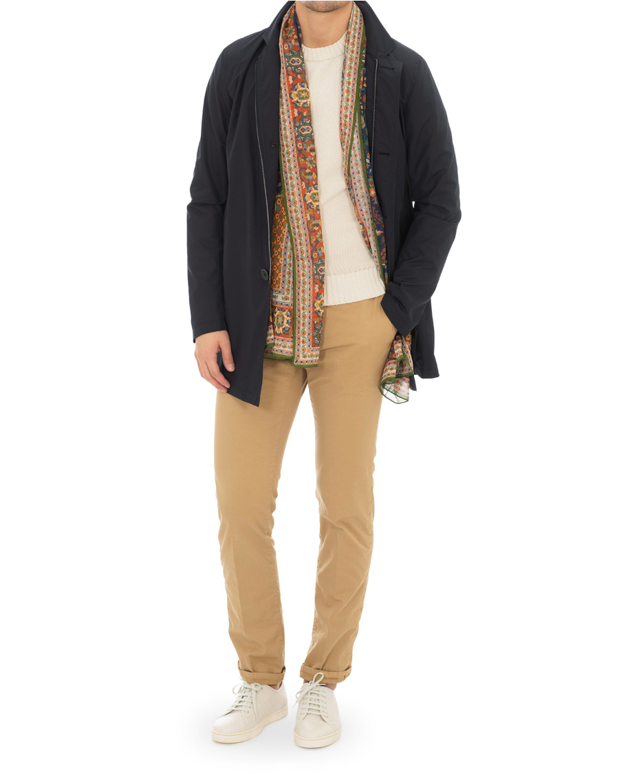Herre | Jakker | Herno | Byron Nylon Carcoat Deep Blue