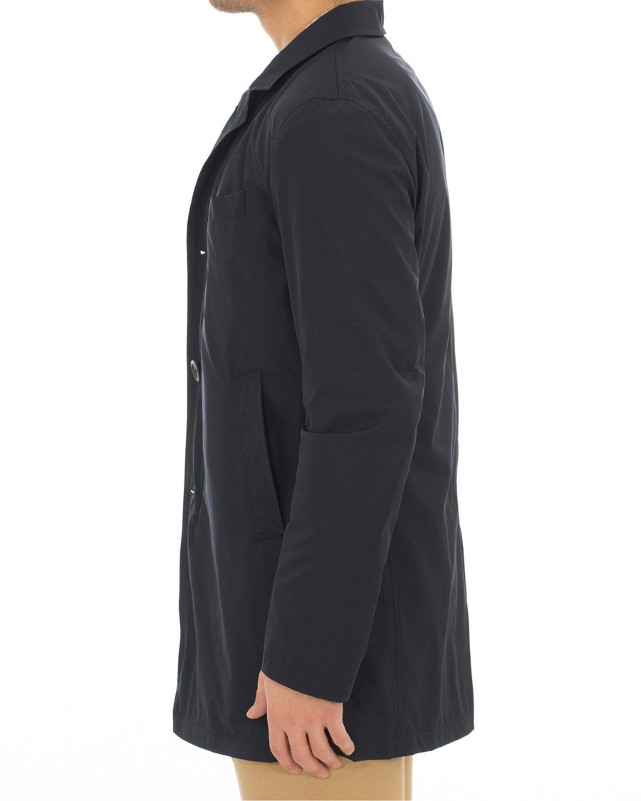 Herre | Jakker | Herno | Byron Nylon Carcoat Deep Blue