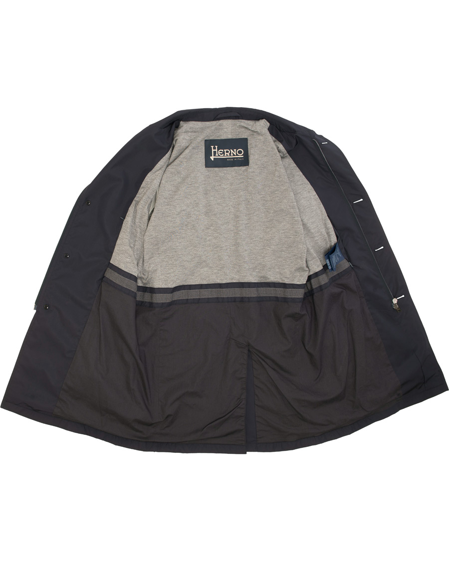 Herre | Jakker | Herno | Byron Nylon Carcoat Deep Blue