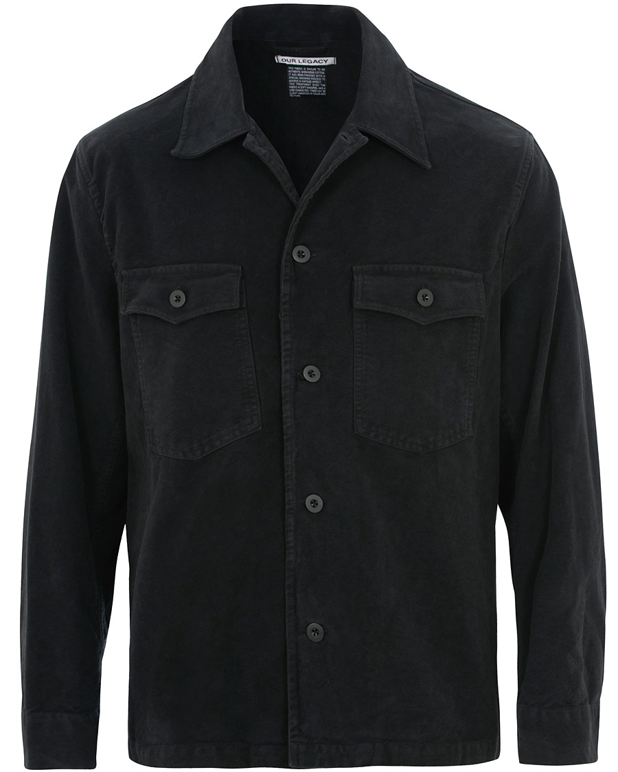 Herre | Jakker | Our Legacy | Moleskin Evening Coach Jacket Blue/Black
