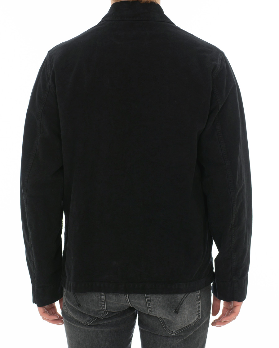 Herre | Jakker | Our Legacy | Moleskin Evening Coach Jacket Blue/Black