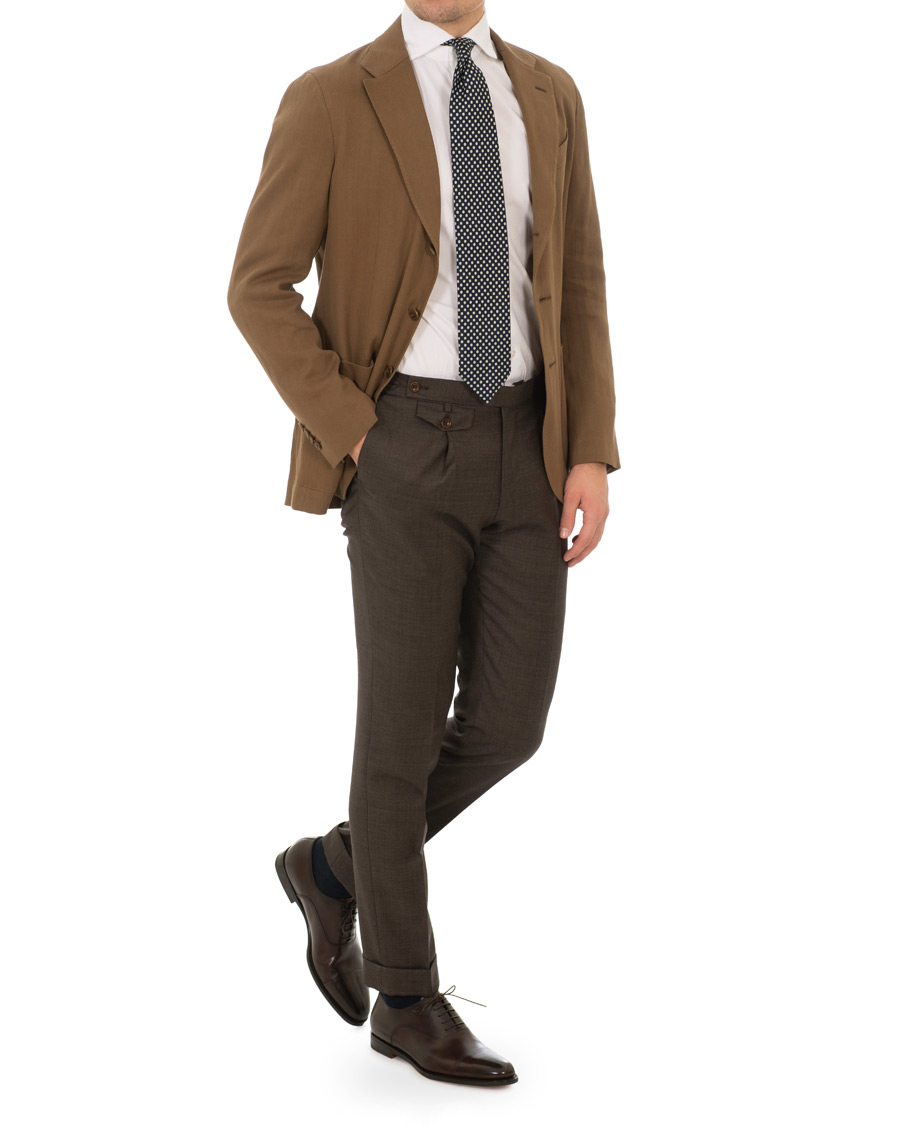 Herre | Santoni Wilson Oxford Dark Brown Calf | Santoni | Wilson Oxford Dark Brown Calf