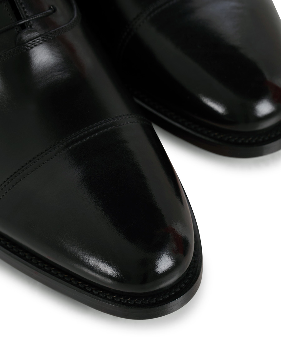 Herre | Santoni Wilson Oxford Black Calf | Santoni | Wilson Oxford Black Calf
