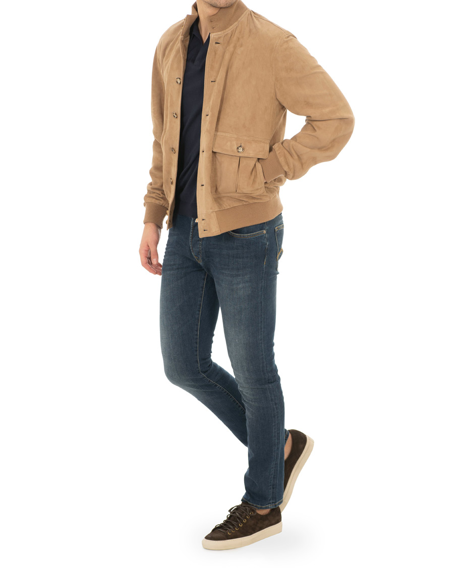 Herre | Jakker | Valstar | Valstarino Suede Jacket Light Brown