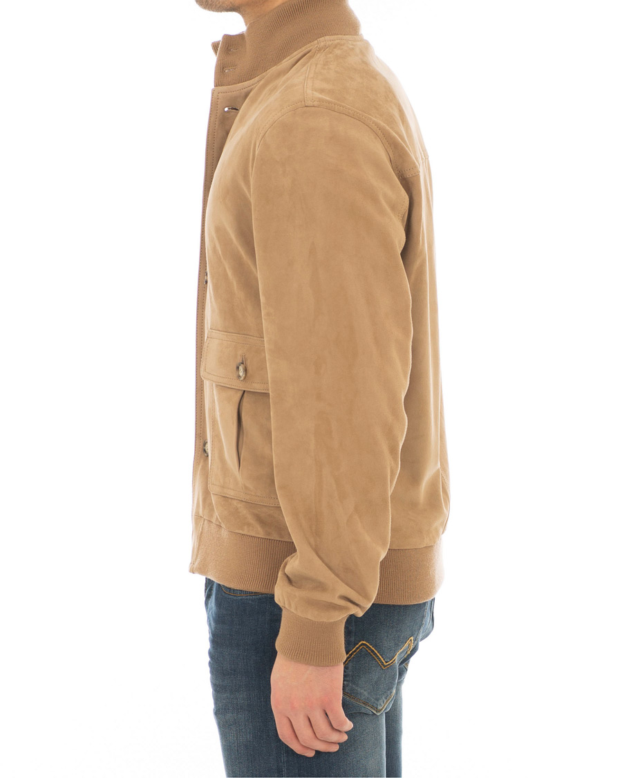 Herre | Jakker | Valstar | Valstarino Suede Jacket Light Brown