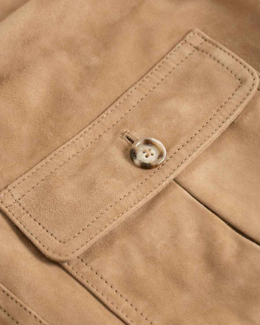 Herre | Jakker | Valstar | Valstarino Suede Jacket Light Brown