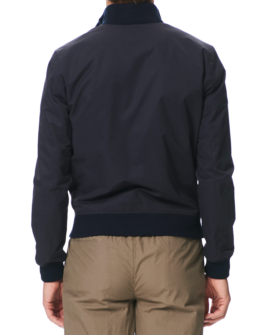 Herre | Jakker | Valstar | Valstarino Water Repellent Cotton Jacket Navy