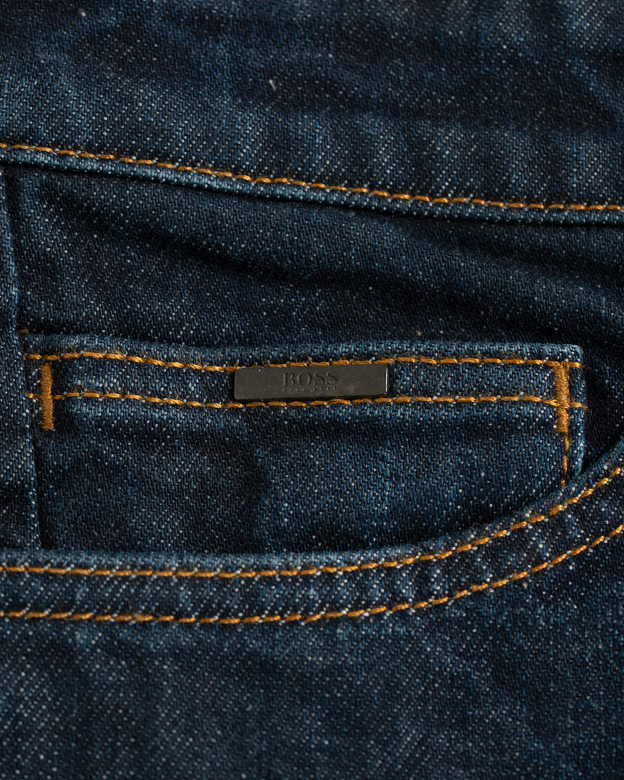 Herre | Jeans | BOSS BLACK | BOSS Delaware Jeans Dark Blue