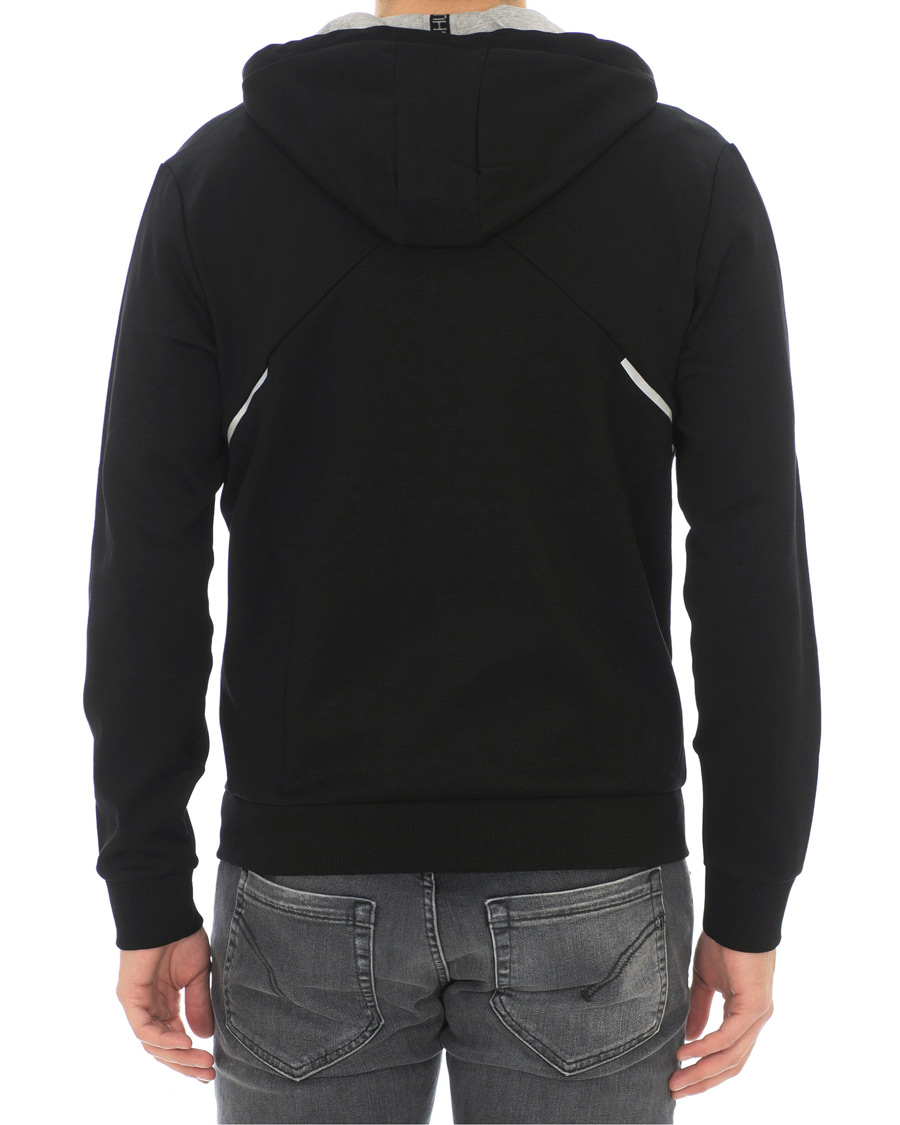 Herre | Gensere | BOSS GREEN | BOSS Athleisure Saggy Full Zip Hoodie Black