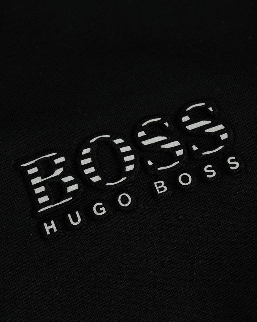 Herre | Gensere | BOSS GREEN | BOSS Athleisure Saggy Full Zip Hoodie Black