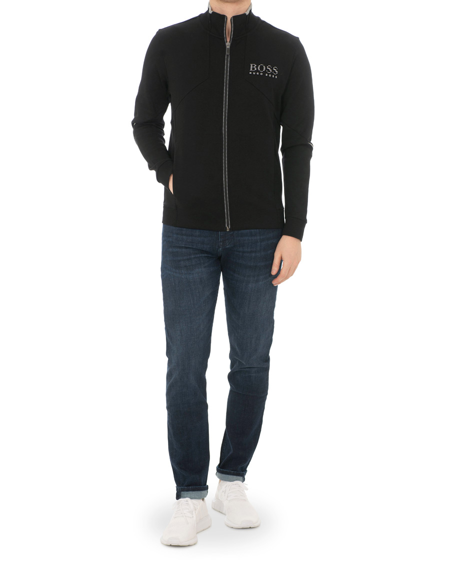 Herre | Gensere | BOSS GREEN | BOSS Athleisure Skaz Full Zip Black