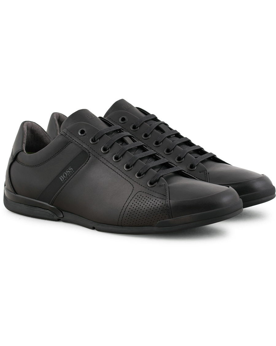 Herre | BOSS Athleisure Saturn Low Sneaker Black | BOSS GREEN | BOSS Athleisure Saturn Low Sneaker Black