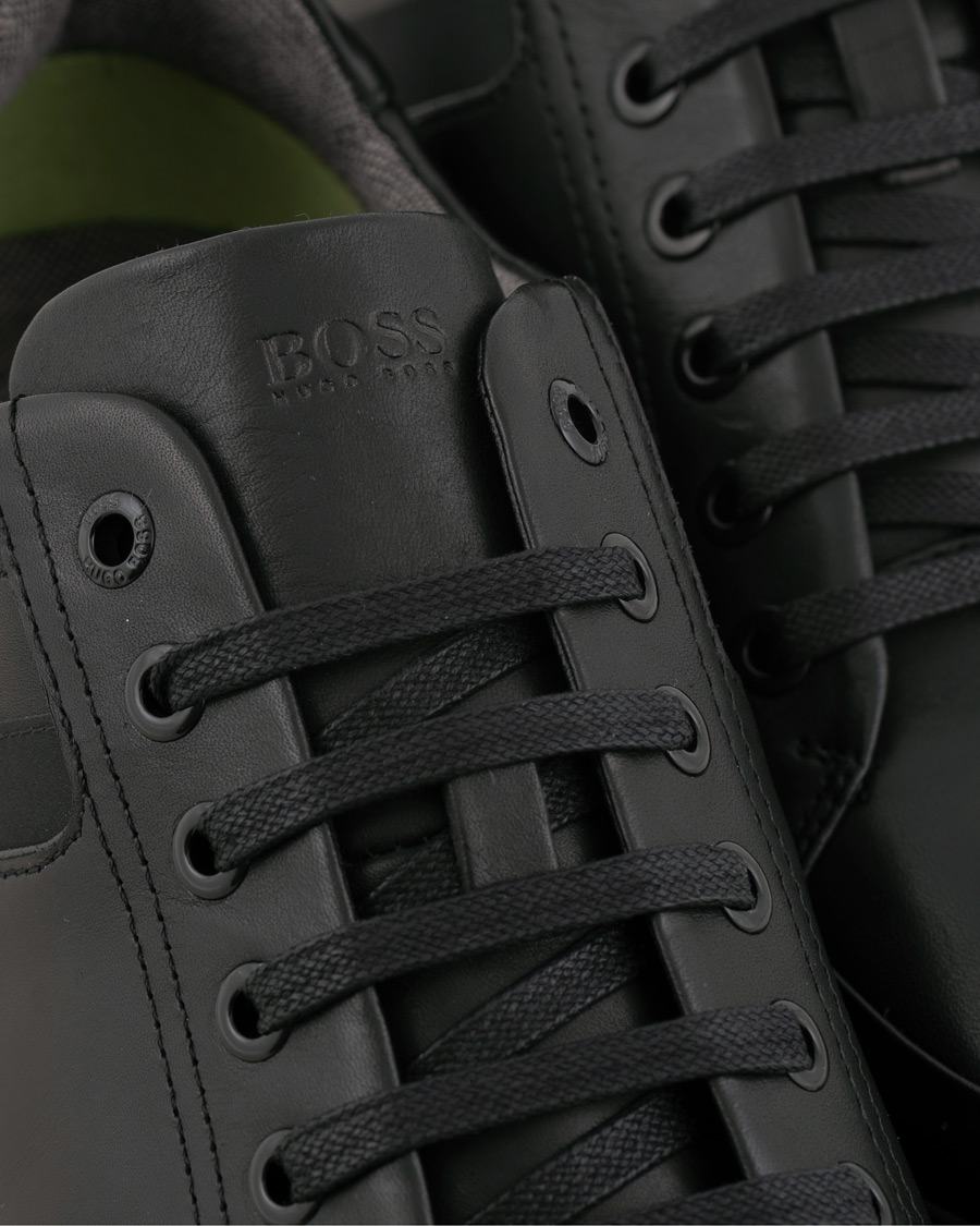 Herre | BOSS Athleisure Saturn Low Sneaker Black | BOSS GREEN | BOSS Athleisure Saturn Low Sneaker Black