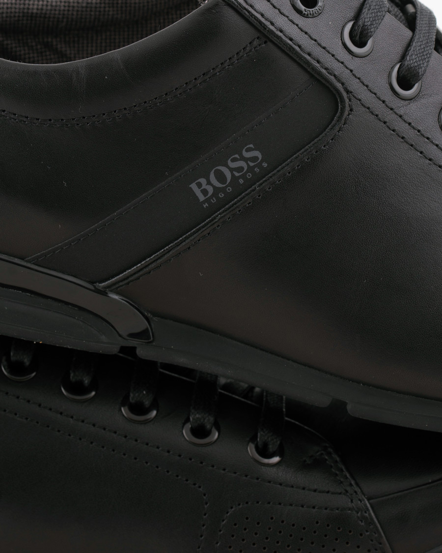 Herre | BOSS Athleisure Saturn Low Sneaker Black | BOSS GREEN | BOSS Athleisure Saturn Low Sneaker Black