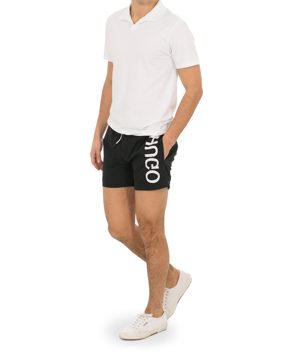 Herre | Badeshorts | HUGO | Saba Swimshorts Black