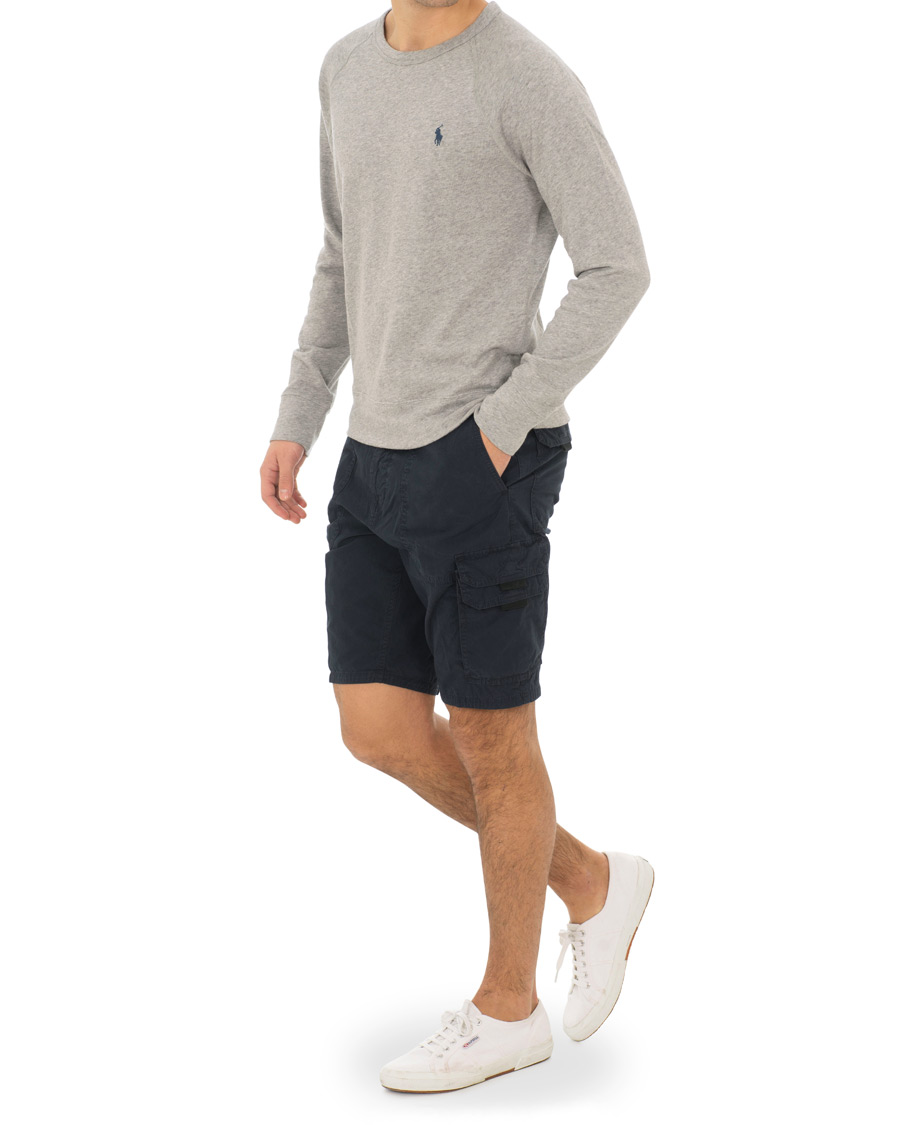 BOSS Casual Sargo Cargo Shorts Navy hos CareOfCarl.no