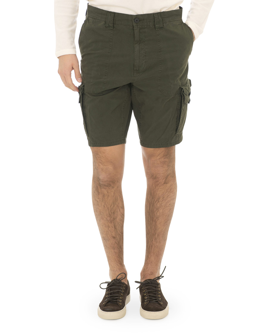 BOSS Casual Sargo Cargo Shorts Army Green hos CareOfCarl.no