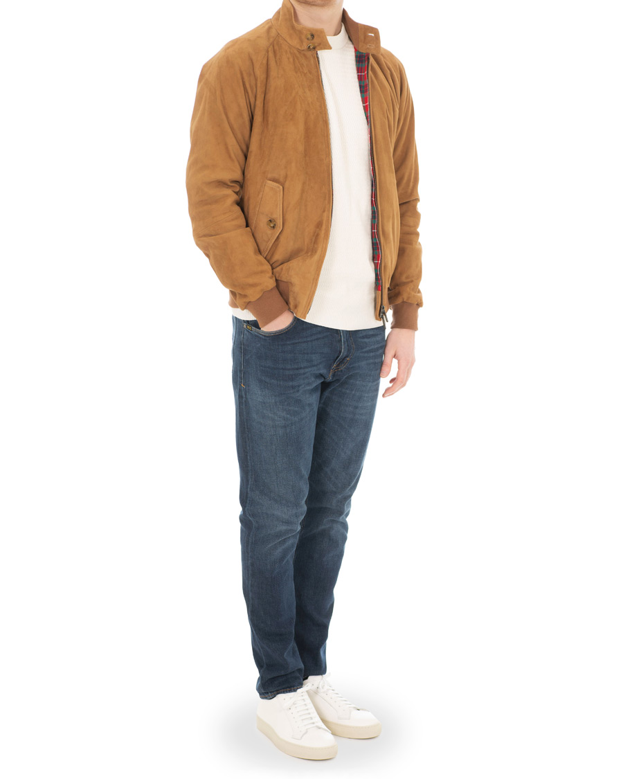 Herre | Jakker | Baracuta | G9 Suede Jacket Tobacco