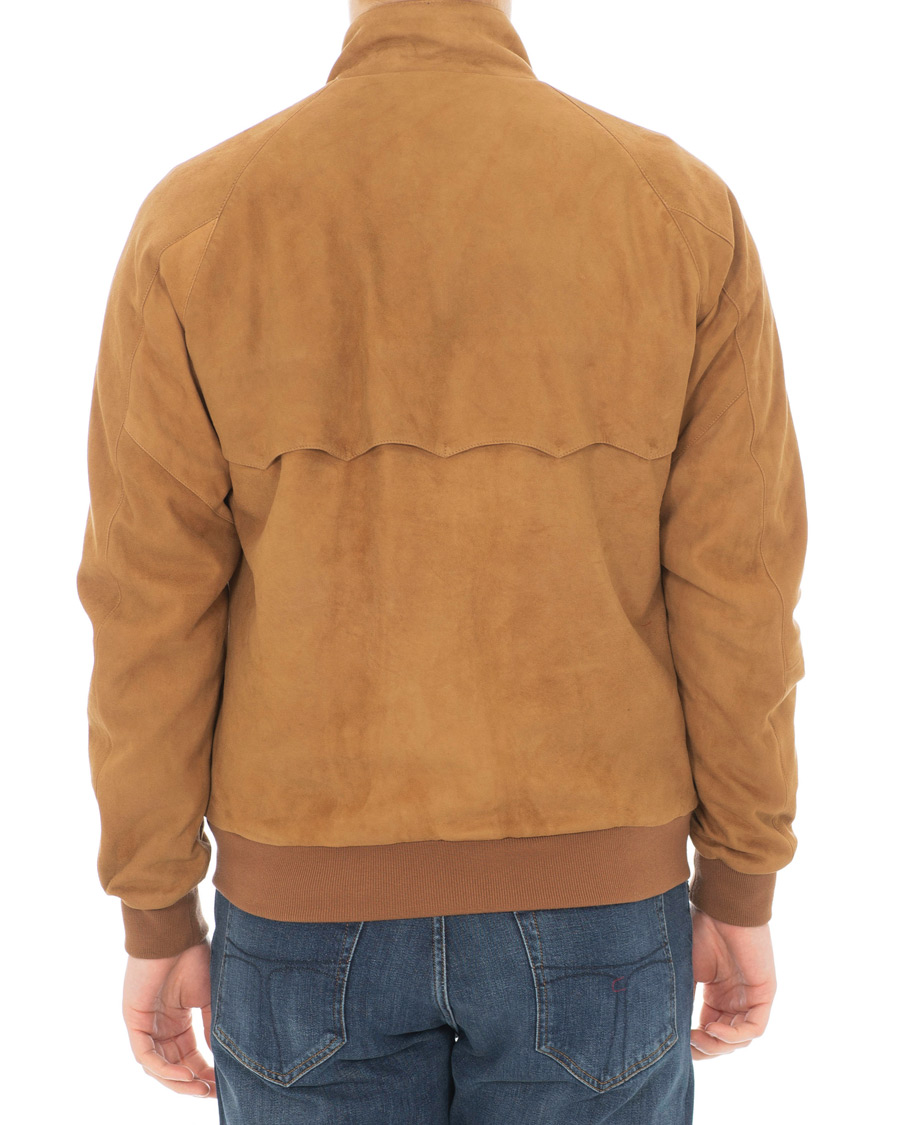Herre | Jakker | Baracuta | G9 Suede Jacket Tobacco