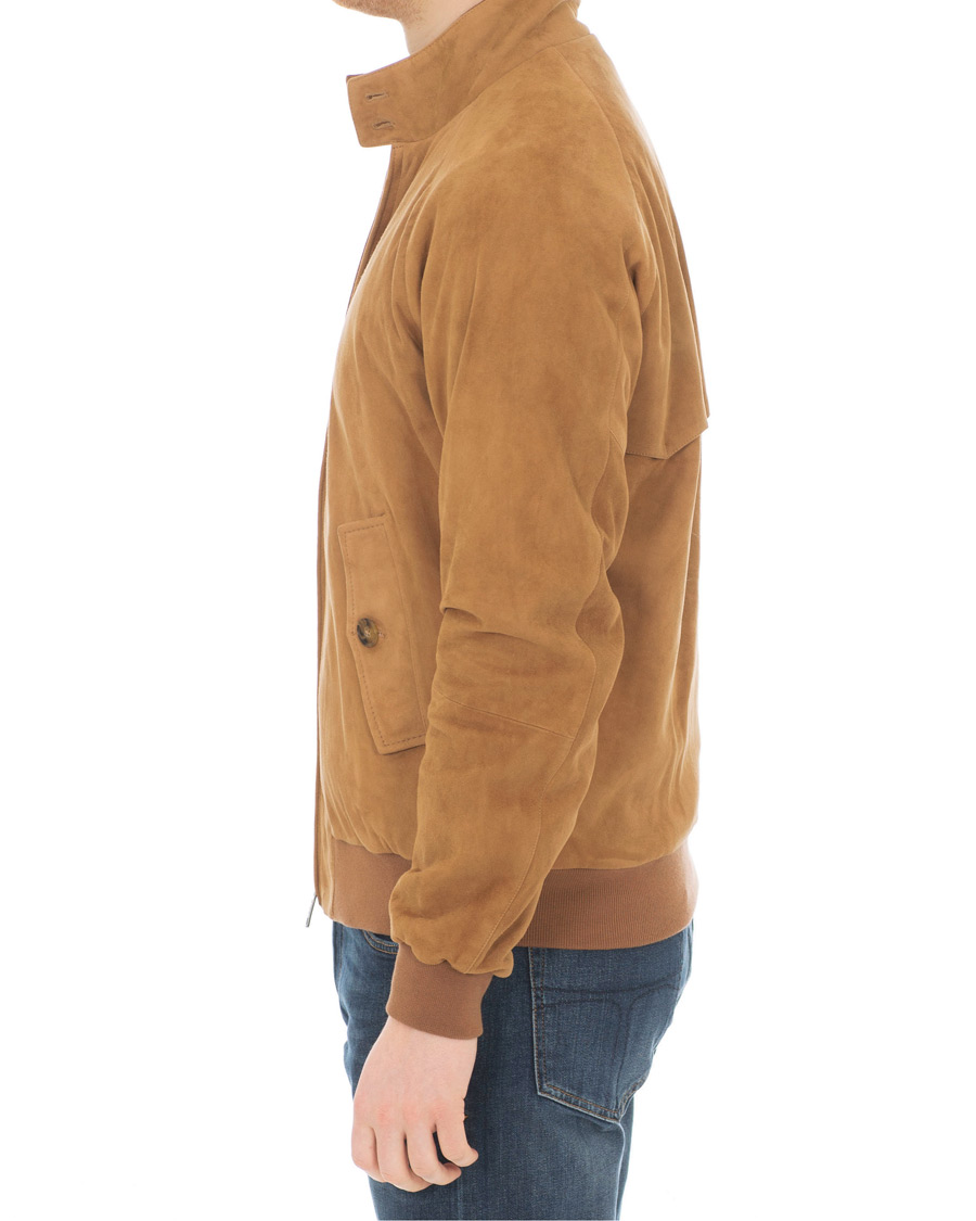 Herre | Jakker | Baracuta | G9 Suede Jacket Tobacco