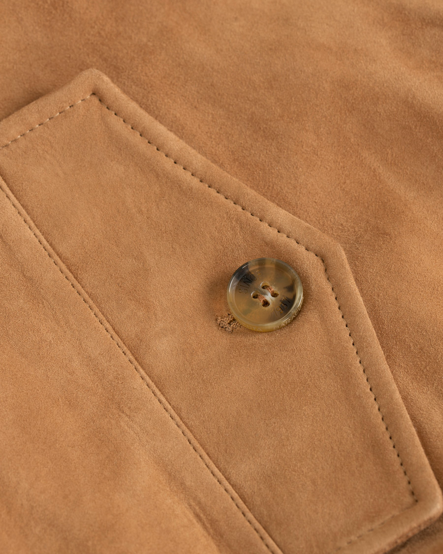 Herre | Jakker | Baracuta | G9 Suede Jacket Tobacco