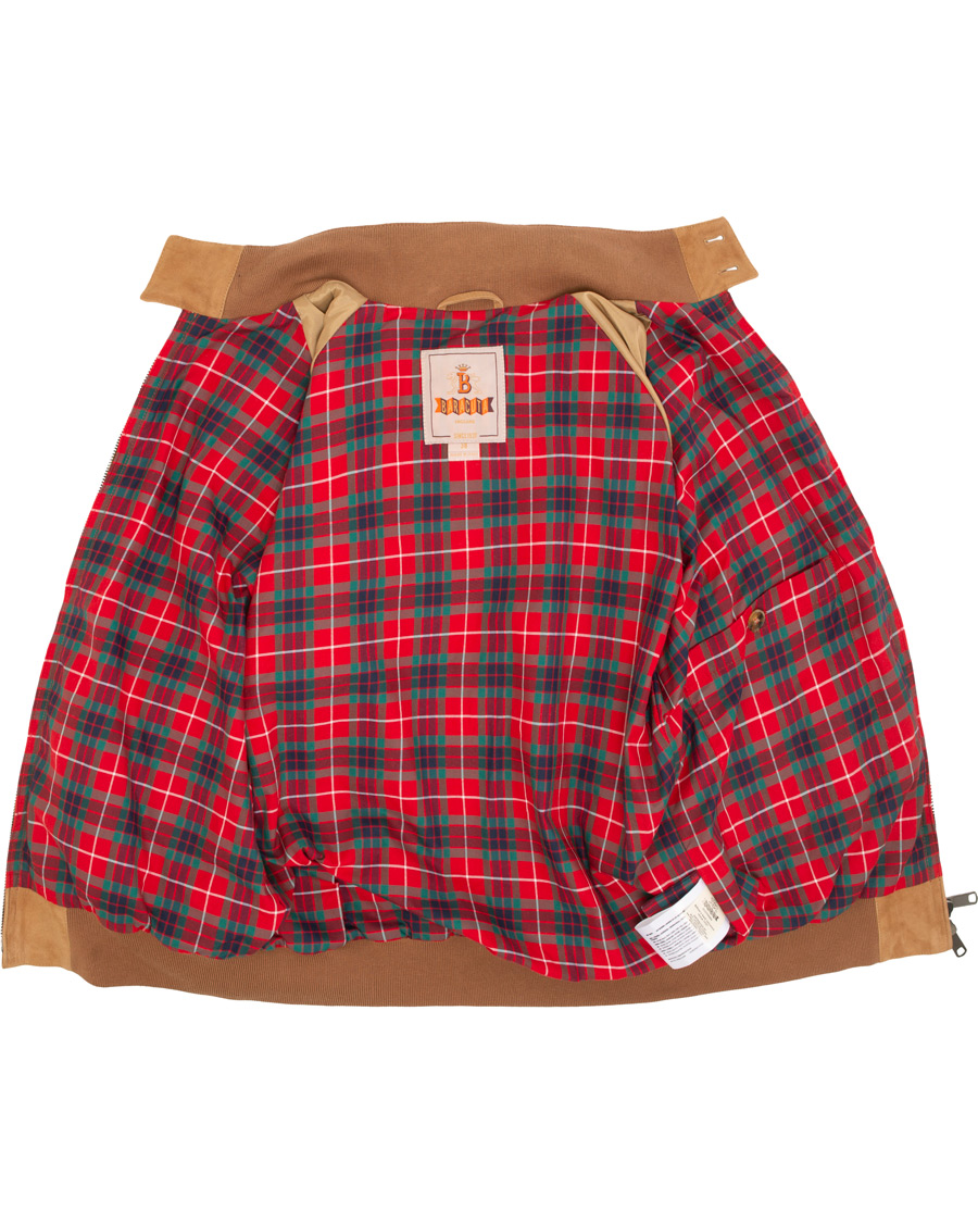 Herre | Jakker | Baracuta | G9 Suede Jacket Tobacco