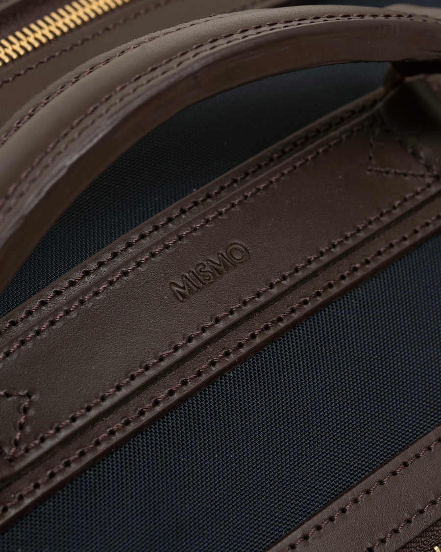 Herre | Vesker | Mismo | M/S Tennis Bag Navy/Dark Brown