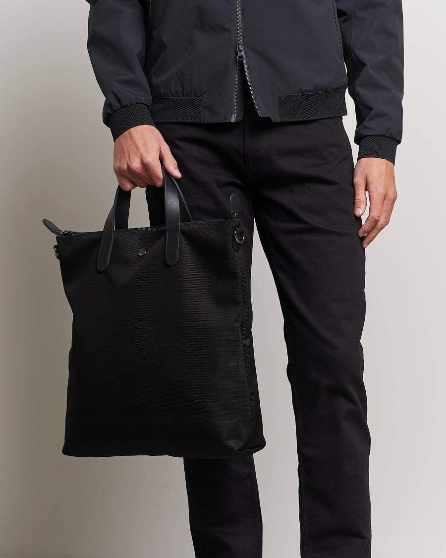 Herre | Totebags | Mismo | M/S Nylon Shopper Bag  Black