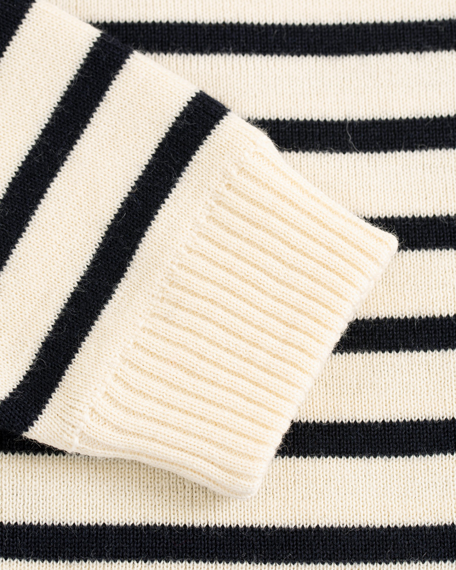 Herre | Gensere | Andersen-Andersen | Marine Stripe Off White/Navy Blue