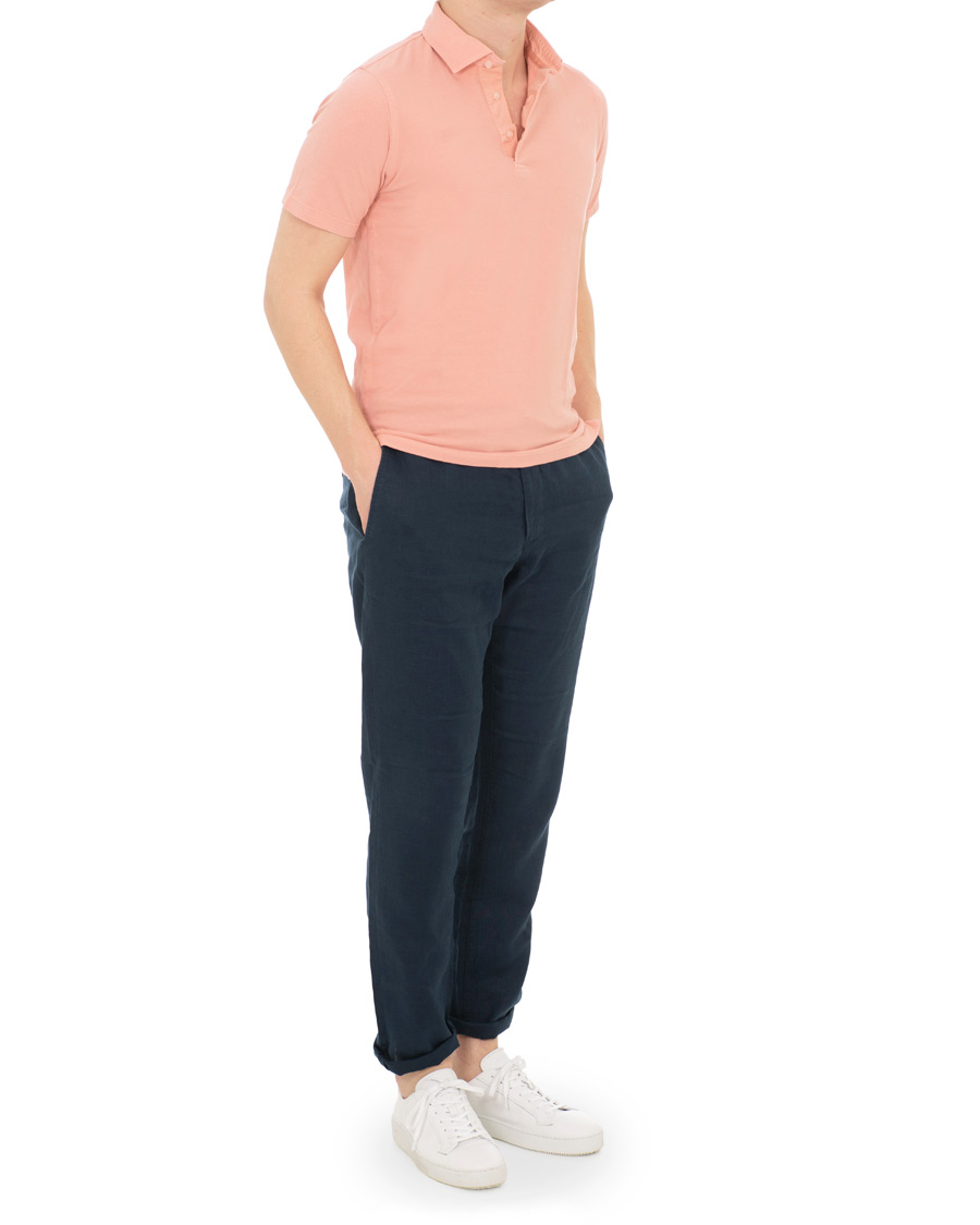 Herre | Pikéer | Gran Sasso | Washed Polo Pink
