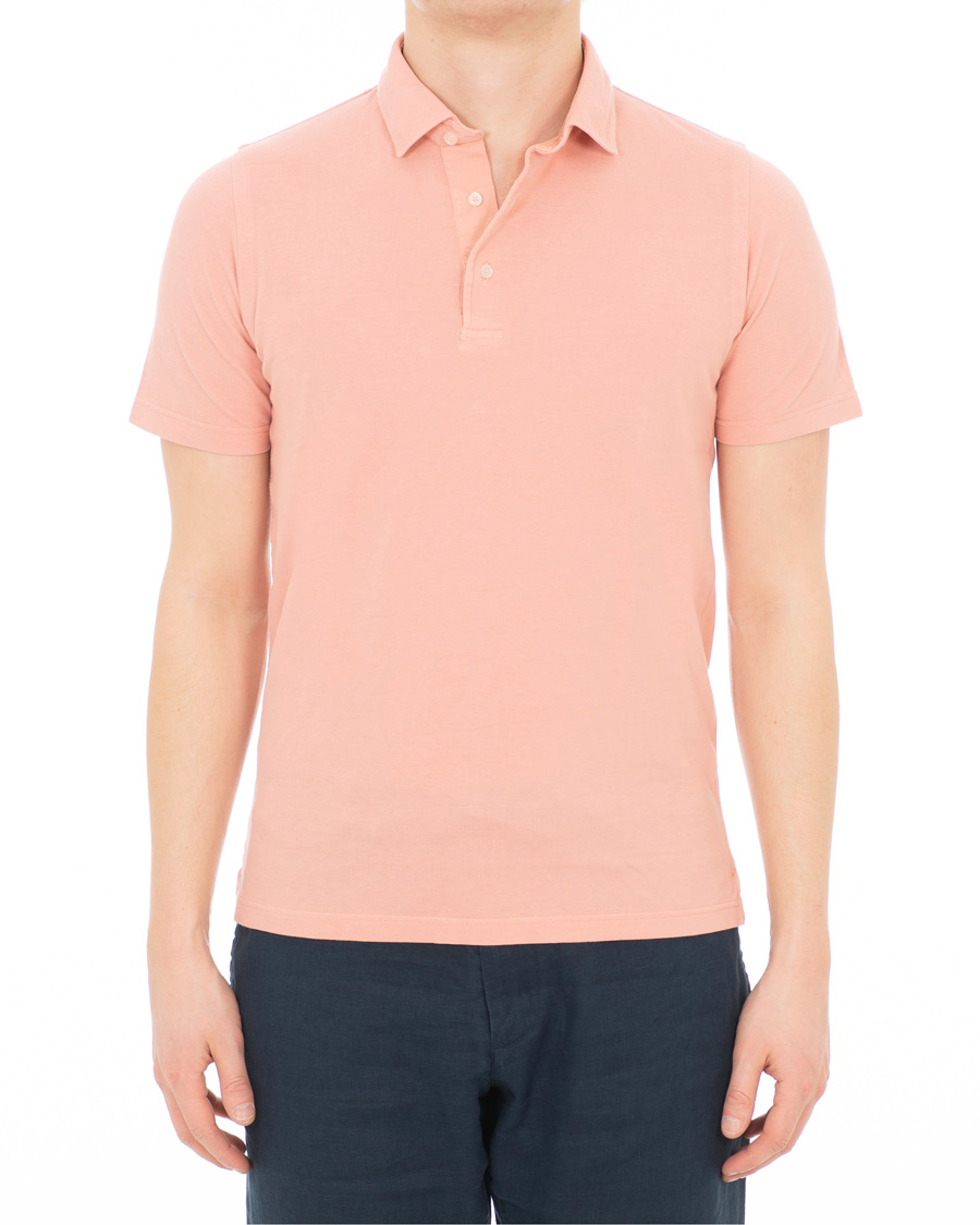 Herre | Pikéer | Gran Sasso | Washed Polo Pink