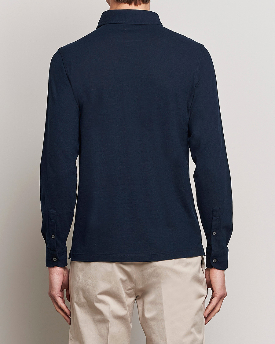 Herre | Skjorter | Gran Sasso | Popover Shirt Navy