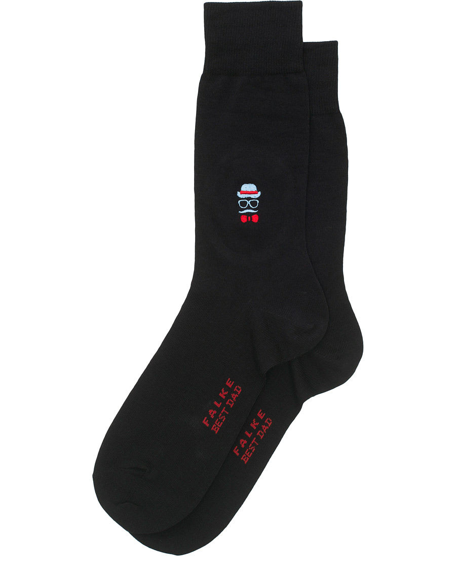Herre | Undertøy | Falke | Best Dad Socks Black