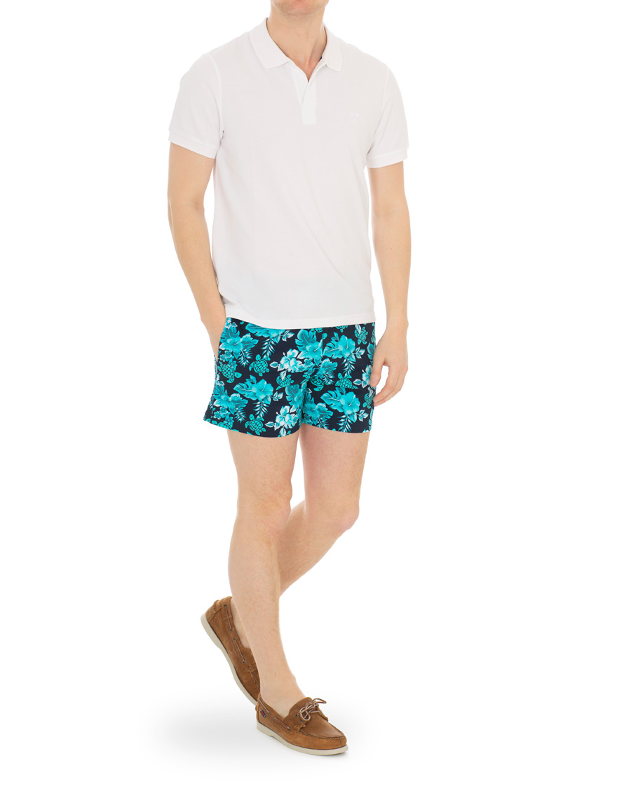 Herre | Badeshorts | Vilebrequin | Moorise Swim Trunks Tortues Hawaii