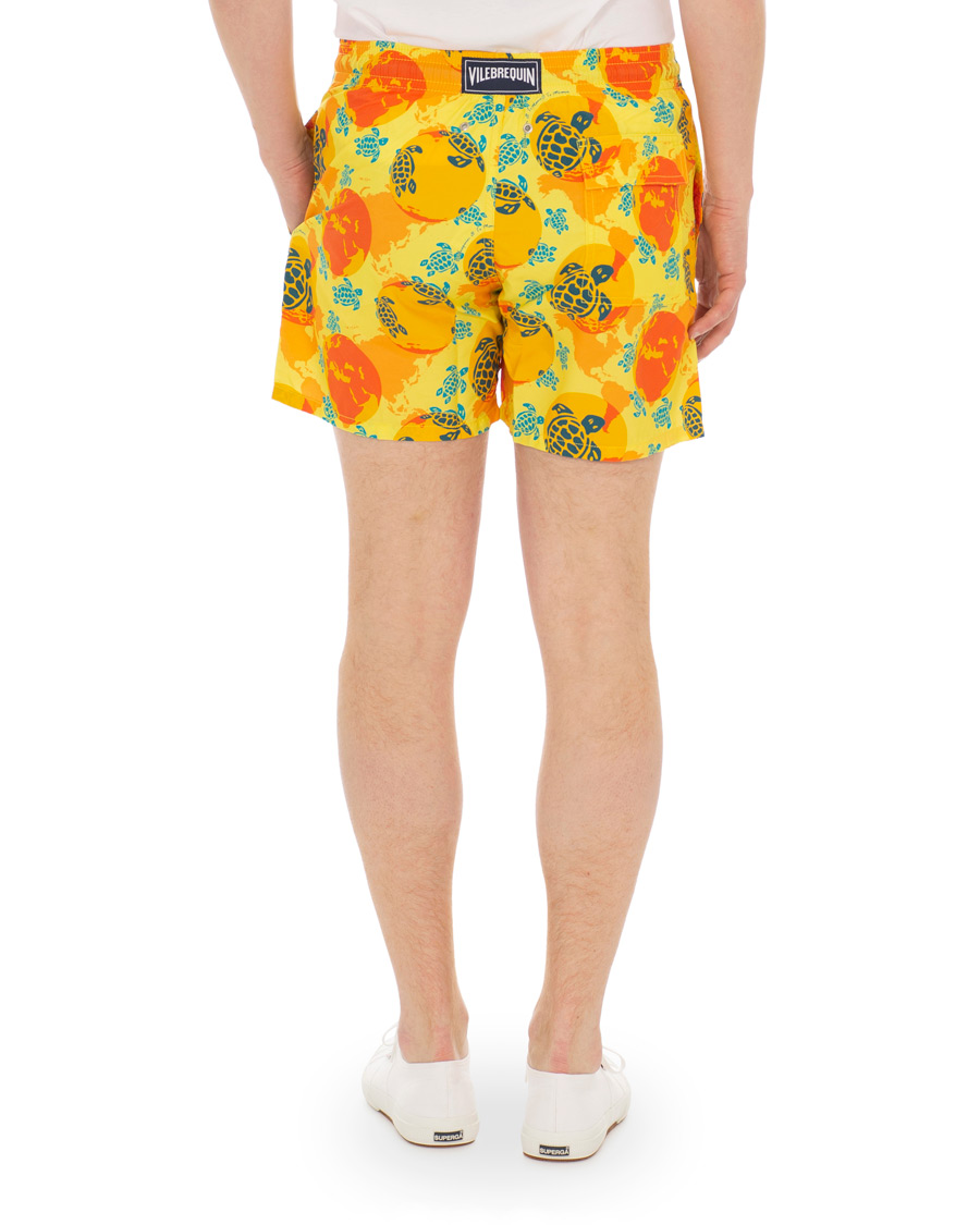 Herre | Badeshorts | Vilebrequin | Moorea Swim Shorts Mappemonde Dots