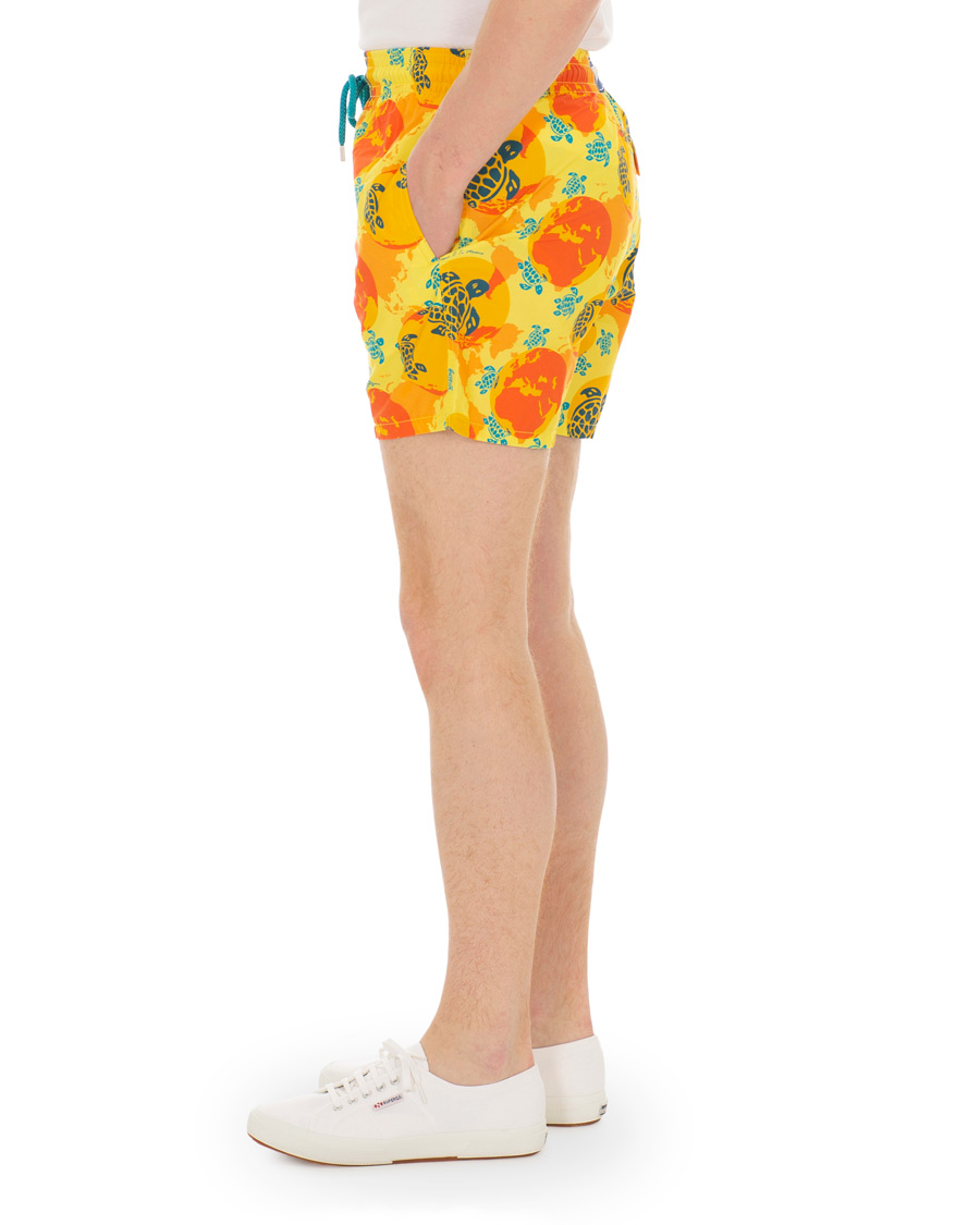 Herre | Badeshorts | Vilebrequin | Moorea Swim Shorts Mappemonde Dots