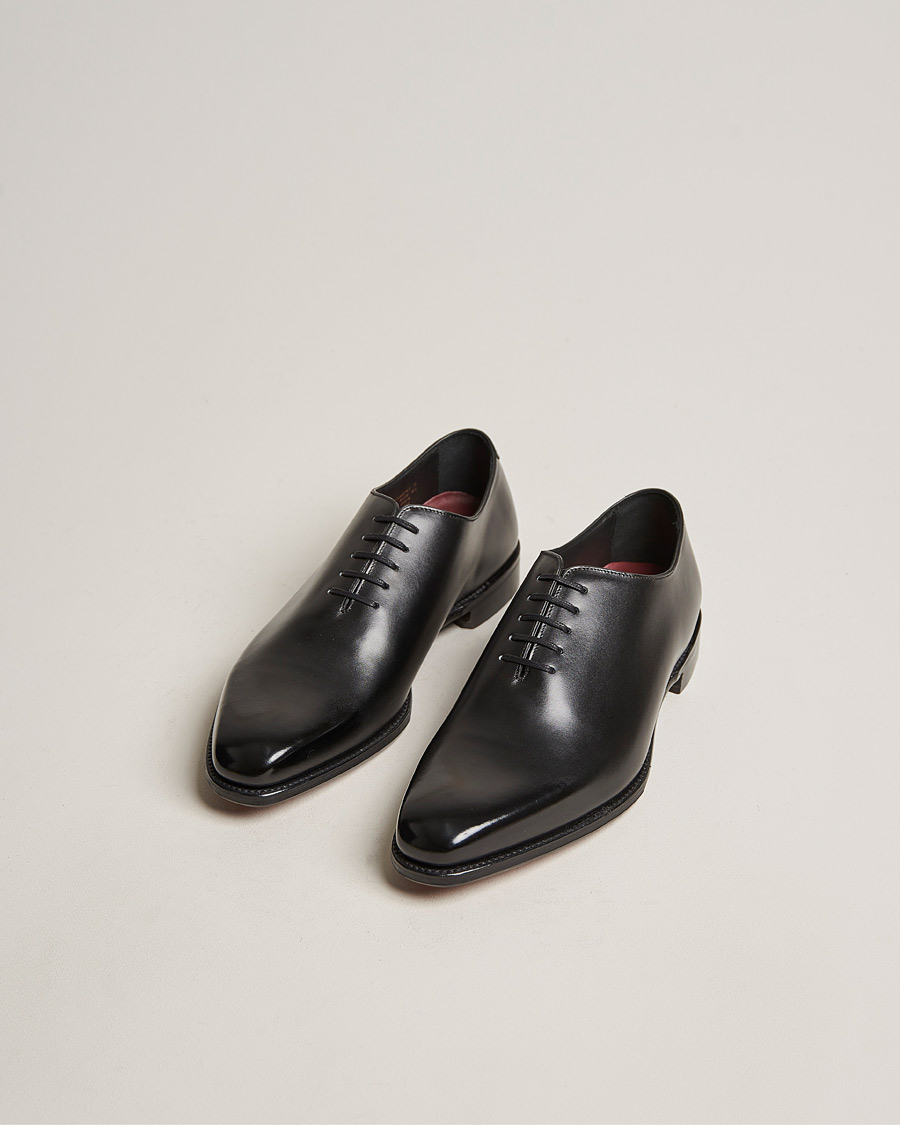 Herre | Loake 1880 Export Grade Parliament Whole-Cut Oxford Onyx Black | Loake 1880 Export Grade | Parliament Whole-Cut Oxford Onyx Black