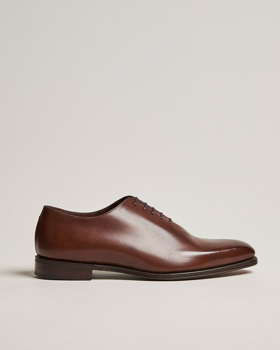 Herre | Loake 1880 Export Grade Parliament Whole-Cut Oxford Antique Brown | Loake 1880 Export Grade | Parliament Whole-Cut Oxford Antique Brown