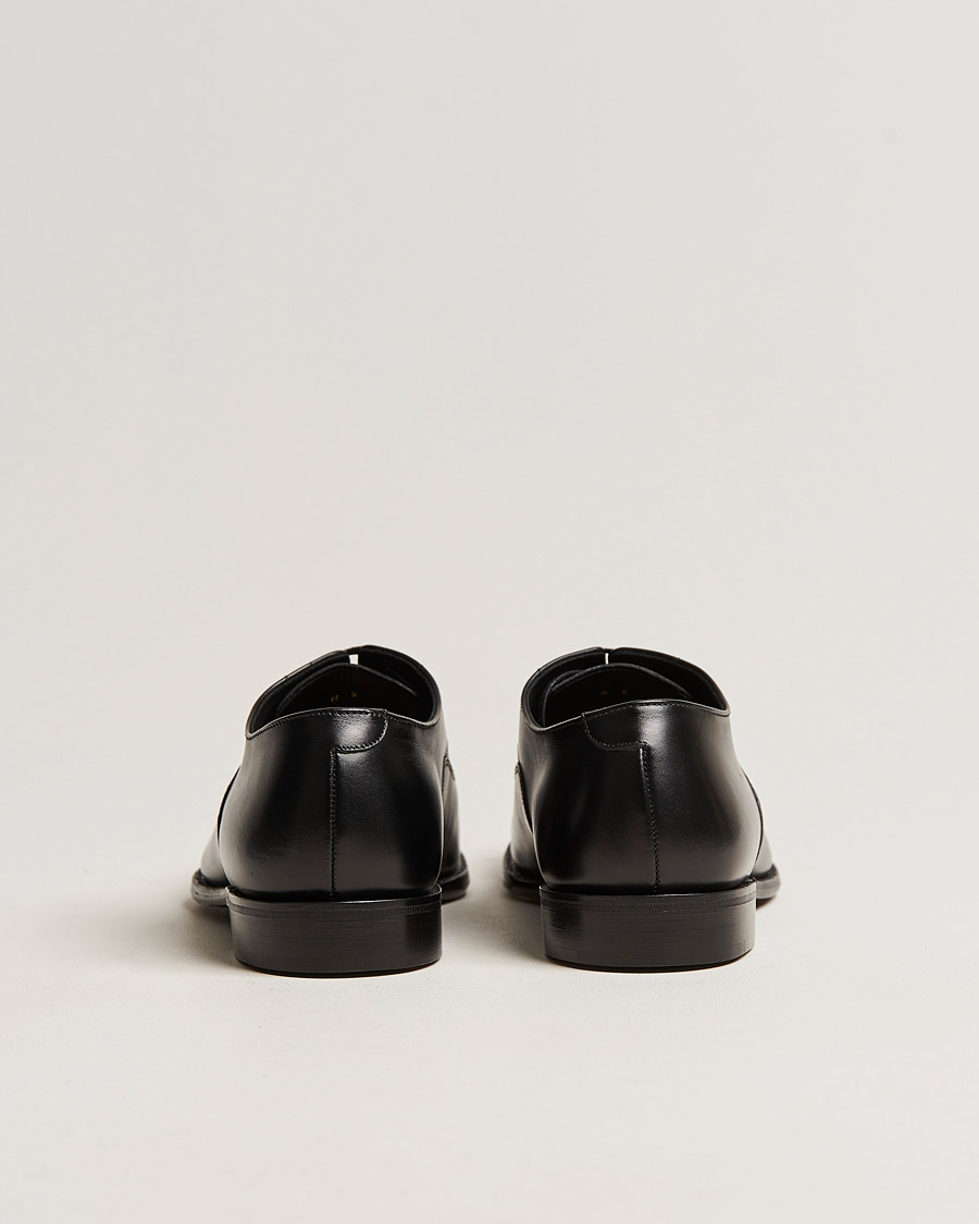 Herre | Loake 1880 Export Grade Hanover Toe Cap Oxford Onyx Black | Loake 1880 Export Grade | Hanover Toe Cap Oxford Onyx Black